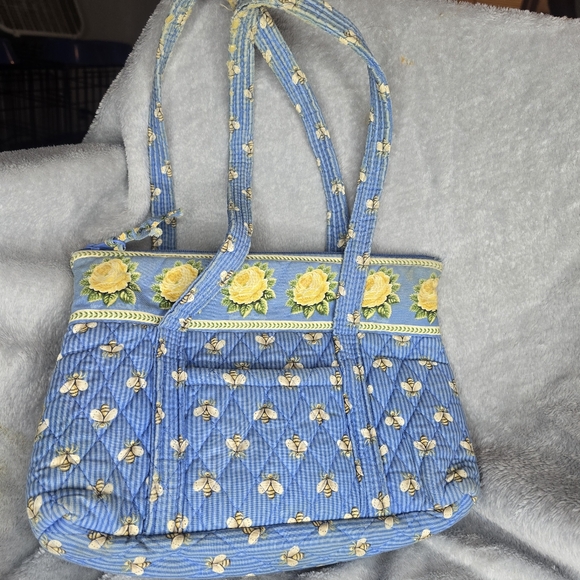 Vera Bradley Handbags - Vera Bradley "Bees" Little Betsy Handbag Purse.